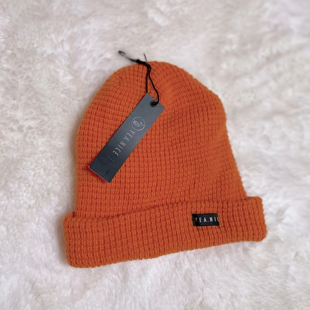 Yeah.Nice Orange Beanie